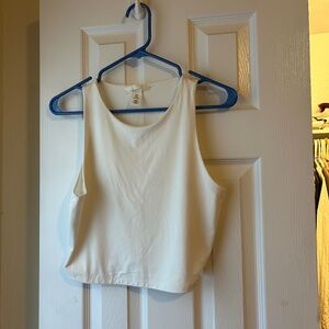 White tank top
